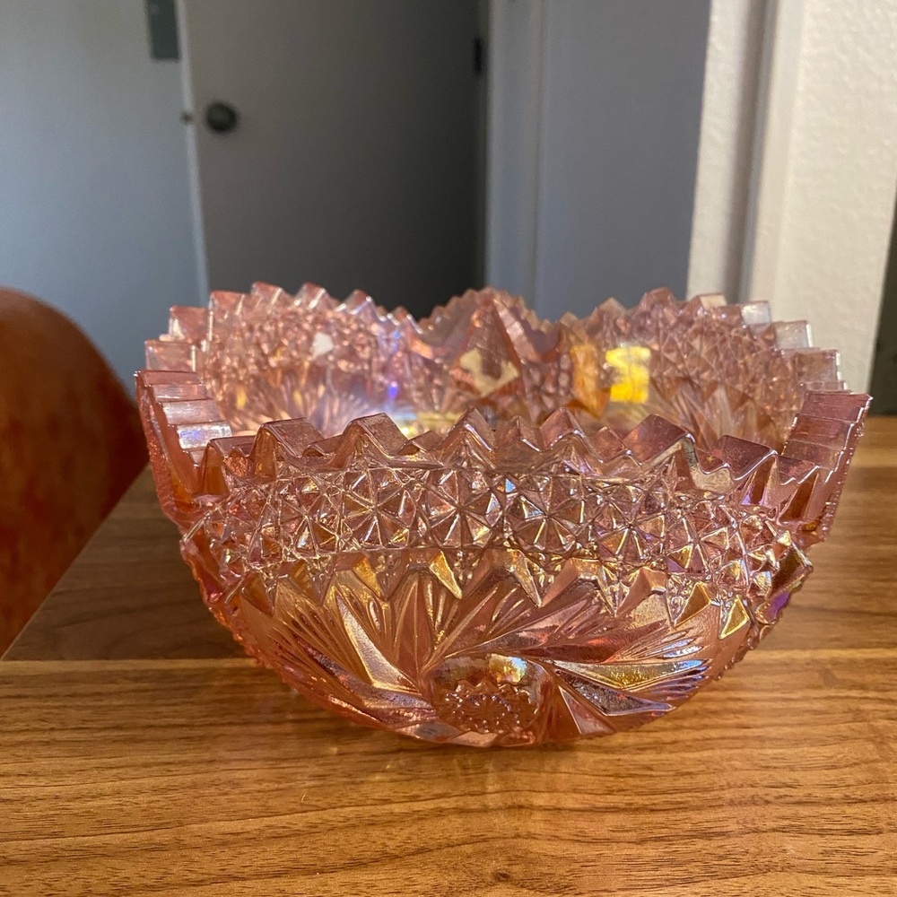 Pink Iridescent LE Smith Bowl